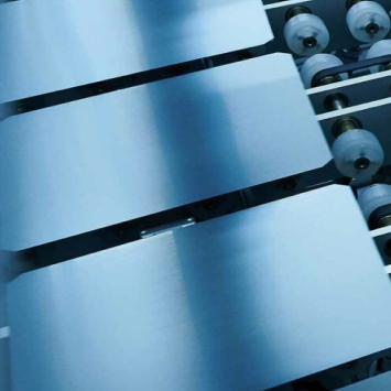 A close up PV cells in a module produced by JinkoSolar - leaders in solar energy collection and storage