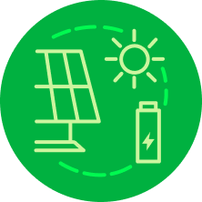 Decorative icon - renewables integration